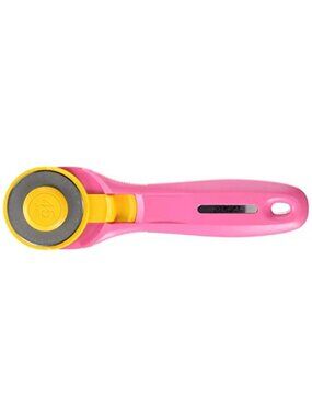 45mm Fairy Floss Pink Splash Rotary Cutter, Multicolor